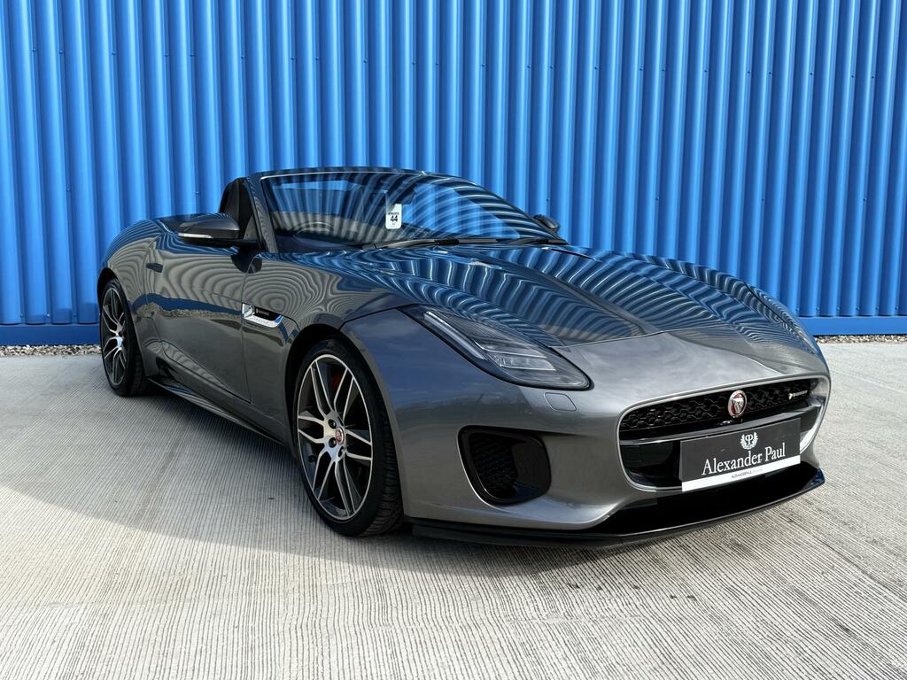 Jaguar F-Type 3.0 V6 Gpf R-dynamic Convertible E OY68JVE Grey #2