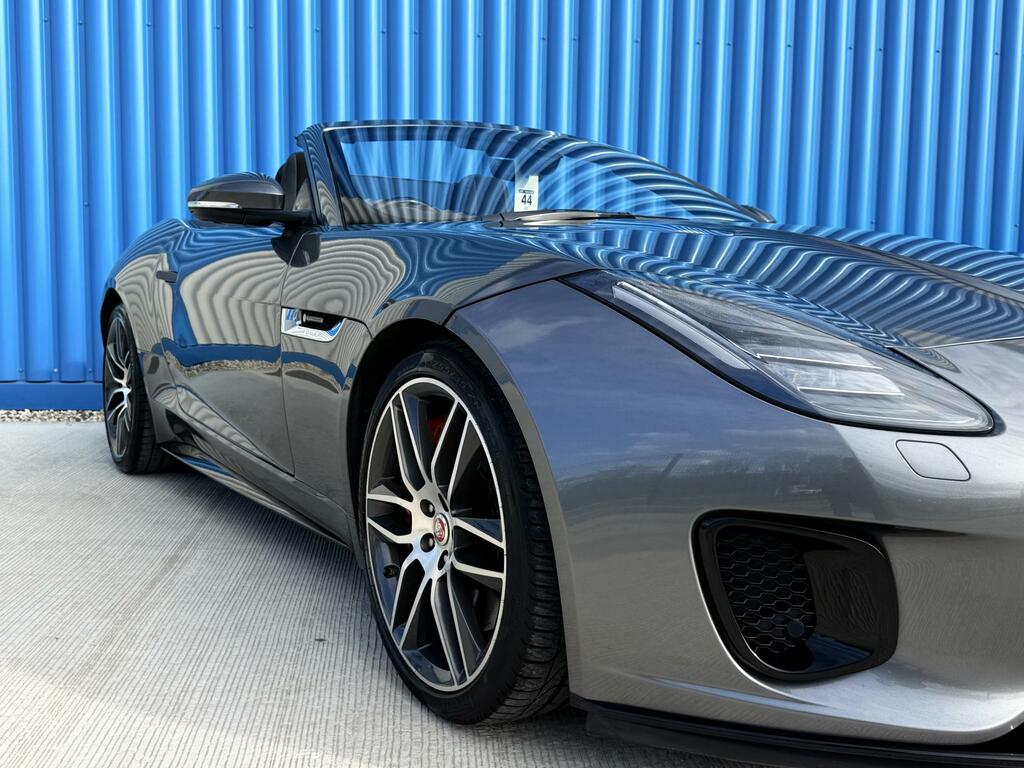 Jaguar F-Type 3.0 V6 Gpf R-dynamic Convertible E OY68JVE Grey #3