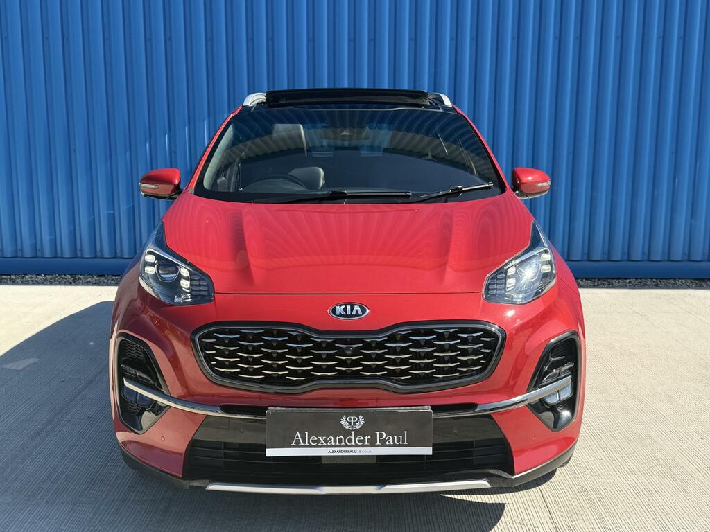 Kia Sportage 2.0 Crdi Ecodynamics Gt-line S Suv Aut EA68TMY Red #4