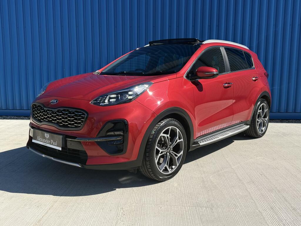Kia Sportage 2.0 Crdi Ecodynamics Gt-line S Suv Aut EA68TMY Red #5