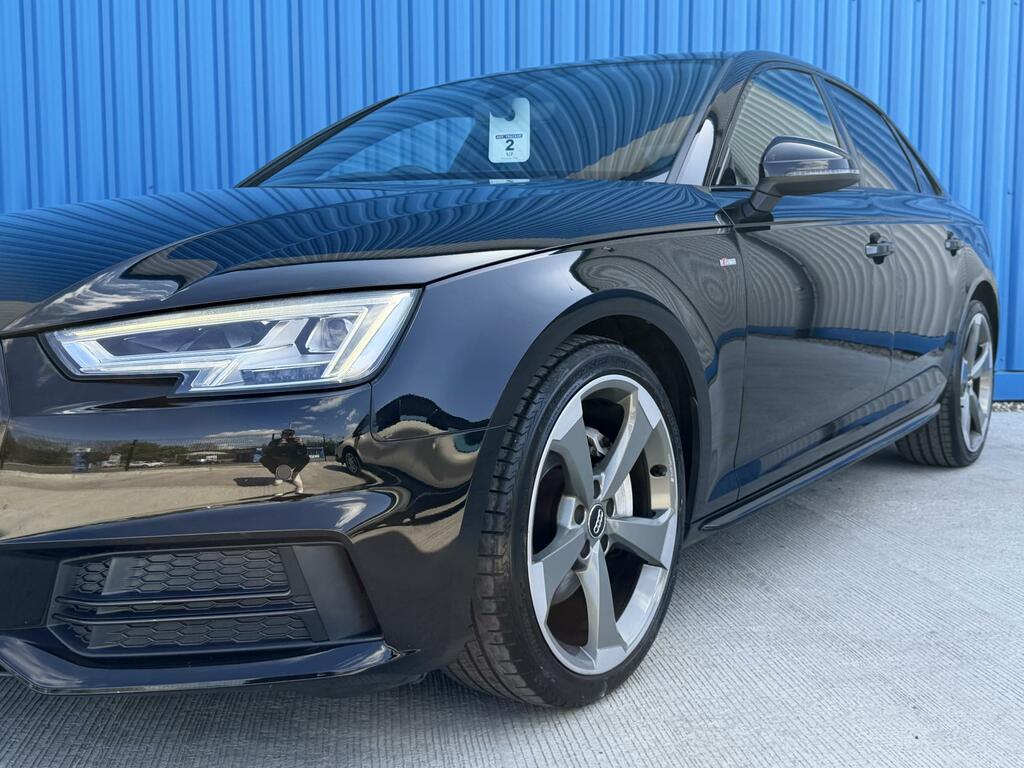 Audi A4 2.0 Tdi Black Edition Saloon S Tronic E Black #6