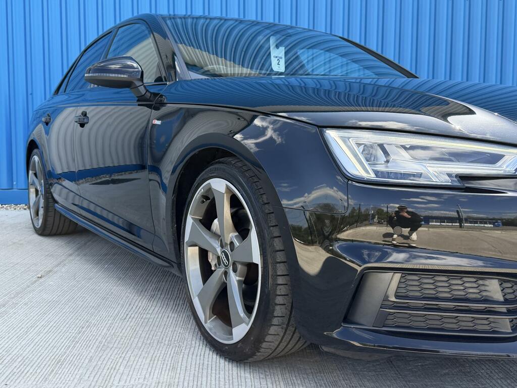 Audi A4 2.0 Tdi Black Edition Saloon S Tronic E Black #2
