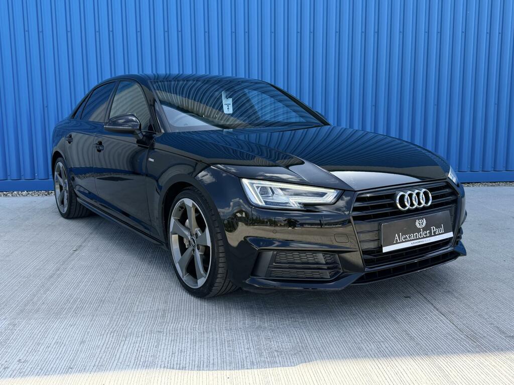 Audi A4 2.0 Tdi Black Edition Saloon S Tronic E Black