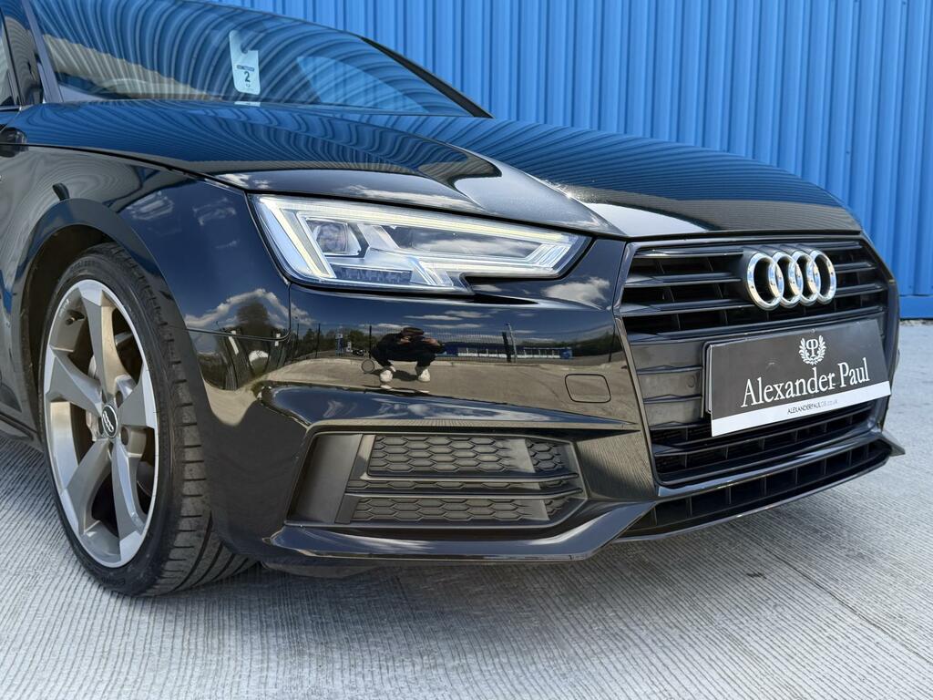 Audi A4 2.0 Tdi Black Edition Saloon S Tronic E Black #3