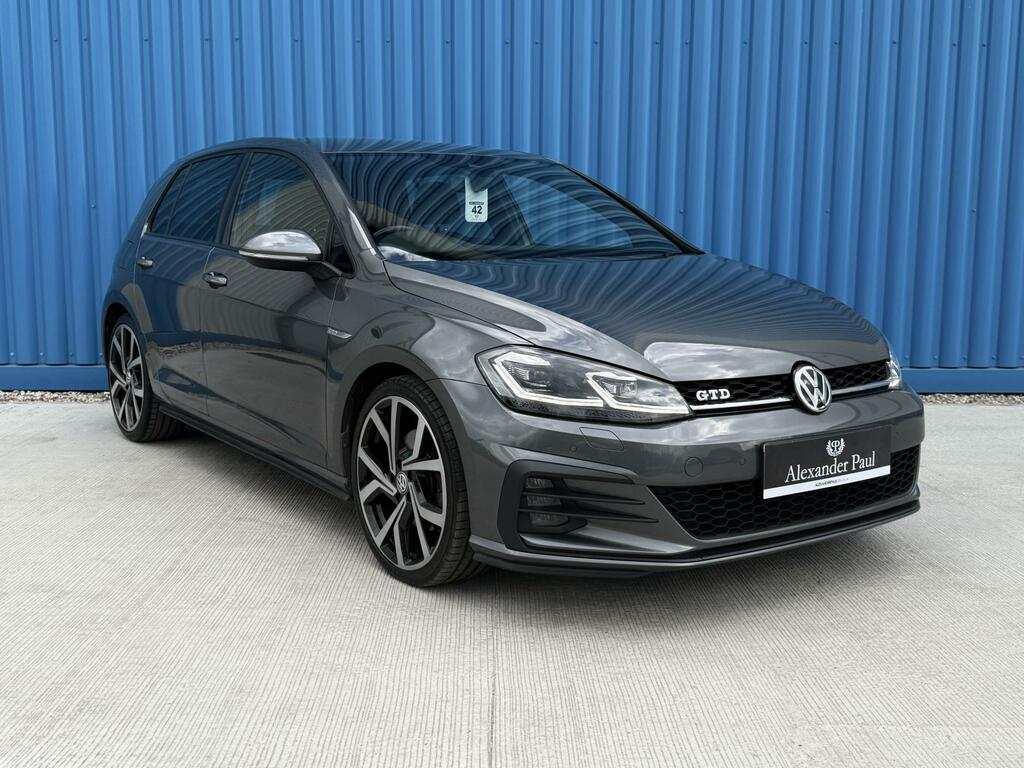 Volkswagen Golf 2.0 Tdi Gtd Hatchback Dsg Euro 6 Ss Grey