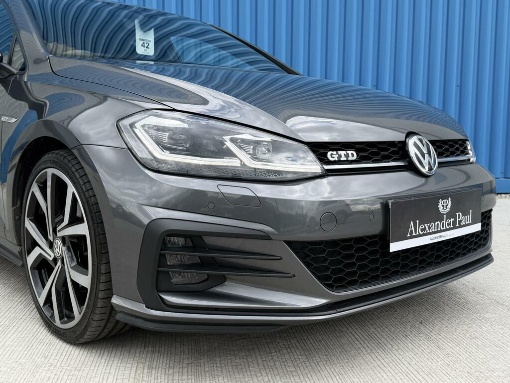 Volkswagen Golf 2.0 Tdi Gtd Hatchback Dsg Euro 6 Ss VF19WWO Grey #3