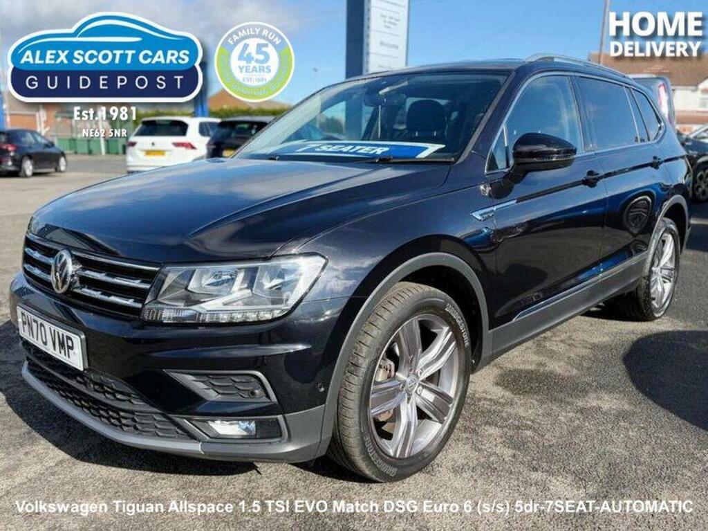 Volkswagen Tiguan Allspace 1.5 Tsi Evo Match Dsg Euro 6 Ss Black