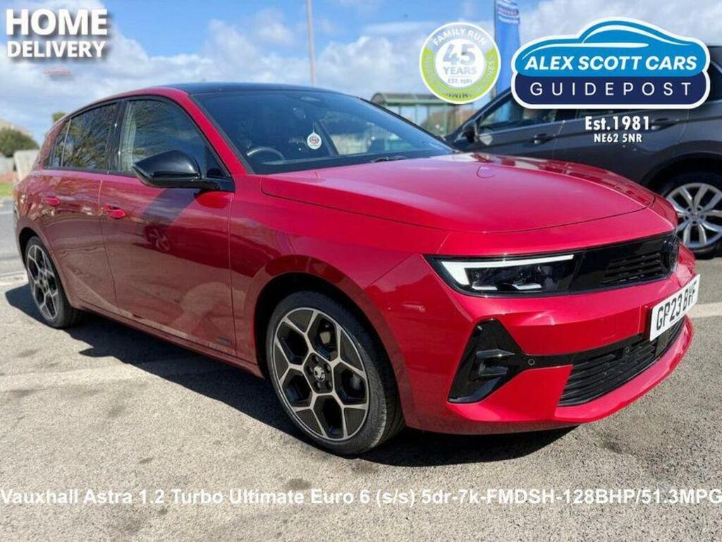 Vauxhall Astra 1.2 Turbo Ultimate Euro 6 Ss Red