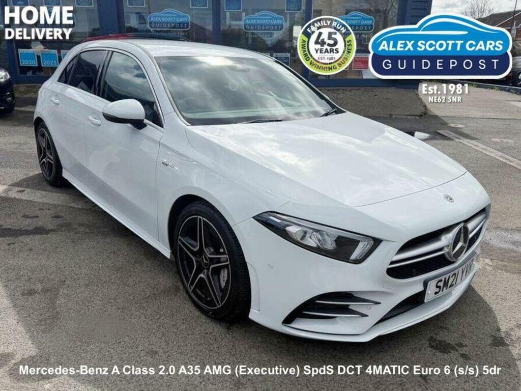 Mercedes-Benz A Class 2.0 A35 Amg Executive Spds Dct 4Matic Euro 6 S White