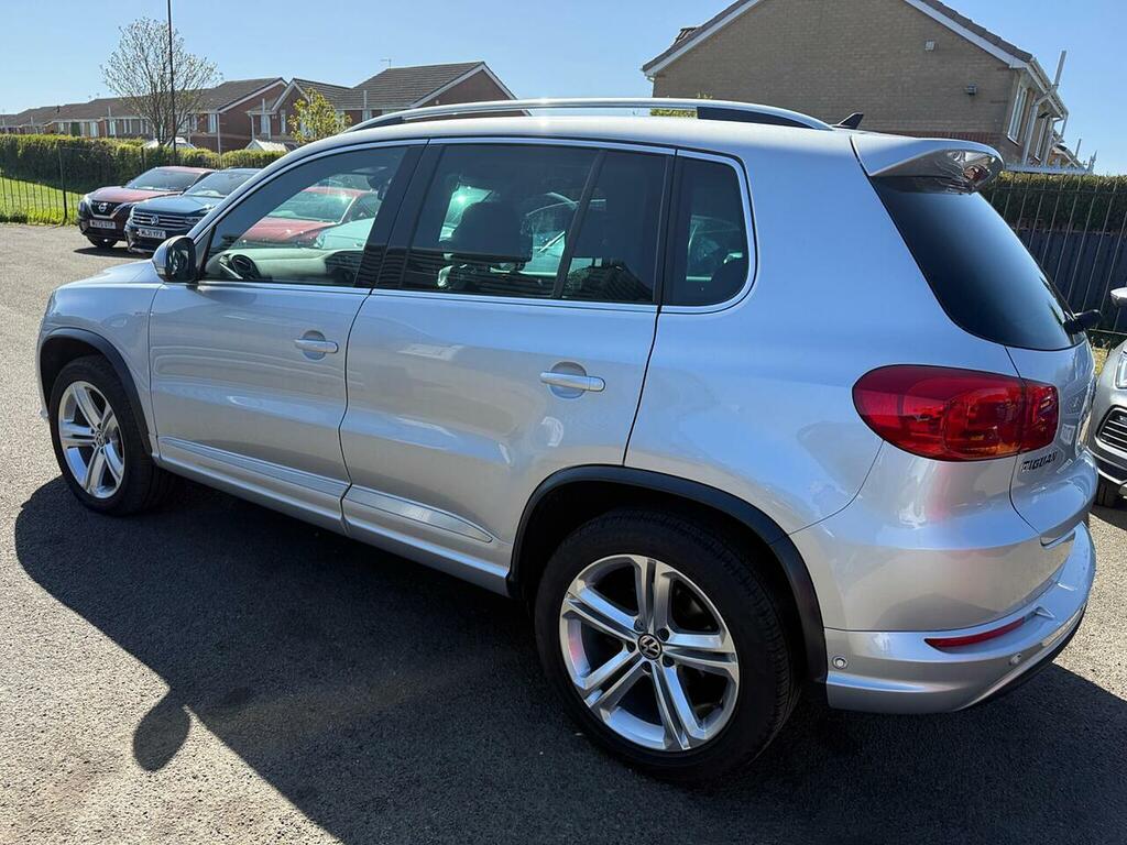 Volkswagen Tiguan 2.0 Tdi Bluemotion Tech R-line Edition Dsg 4Wd Eur EK16DYM Silver #3