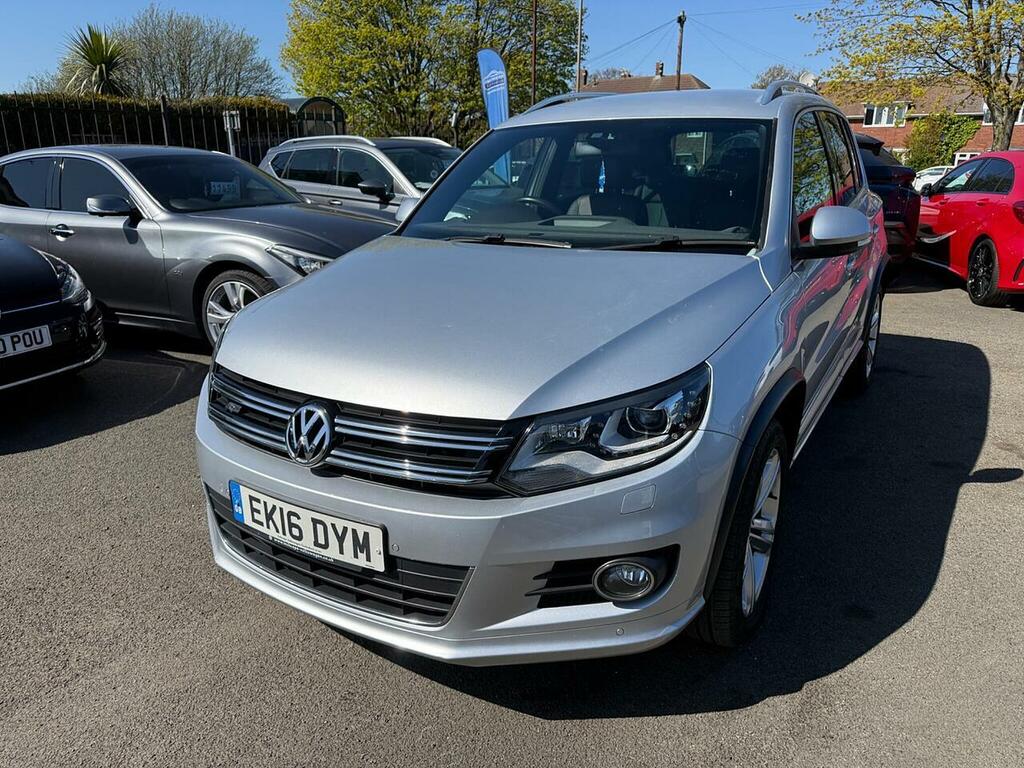 Volkswagen Tiguan 2.0 Tdi Bluemotion Tech R-line Edition Dsg 4Wd Eur EK16DYM Silver #4