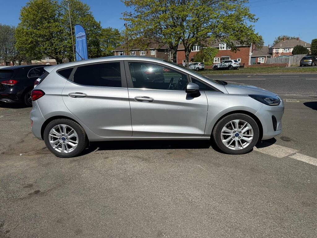 Ford Fiesta 1.0T Ecoboost Mhev Titanium Euro 6 Ss BJ23XVX Silver #4