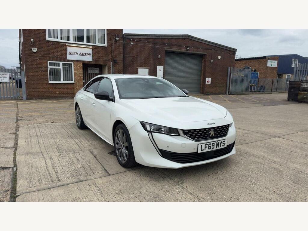 Peugeot 508 508 Gt Line Puretech Ss LF69NYS White #2