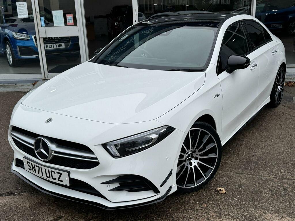 Mercedes-Benz A Class 2.0 A35 Amg Edition Premium Plus 7G-dct 4Matic E SN71UCZ White #5