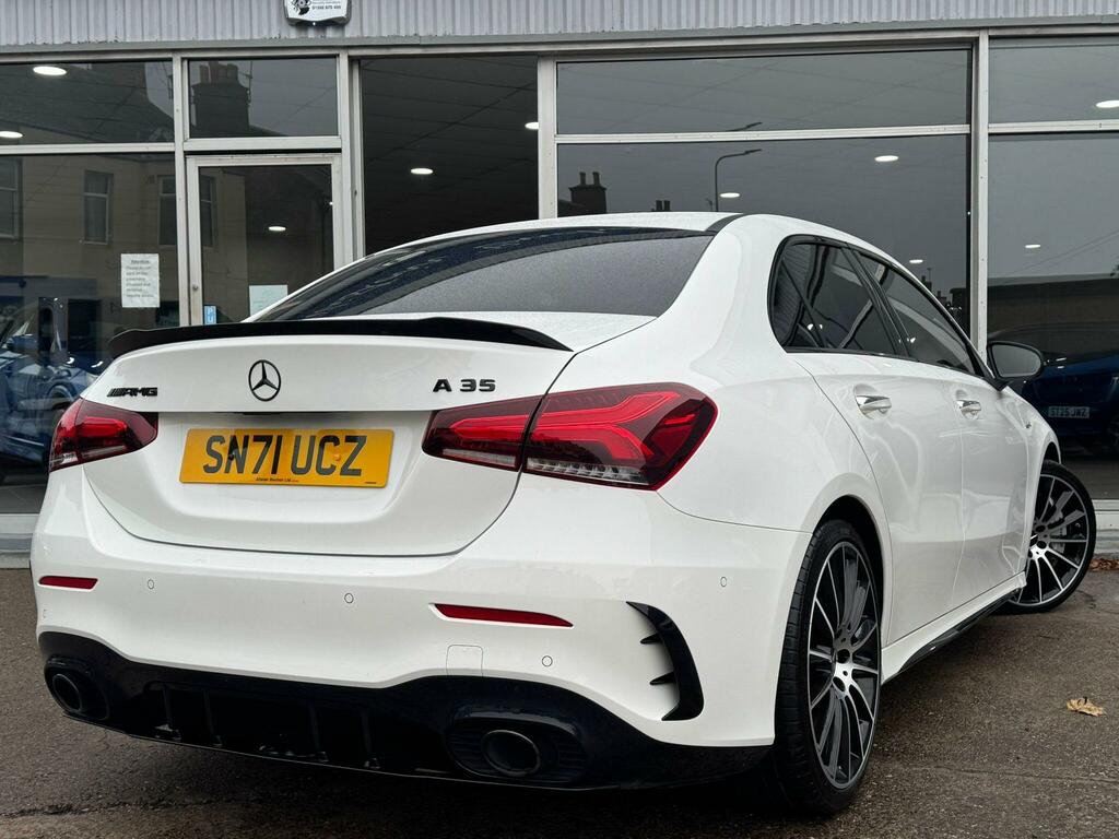 Mercedes-Benz A Class 2.0 A35 Amg Edition Premium Plus 7G-dct 4Matic E SN71UCZ White #3