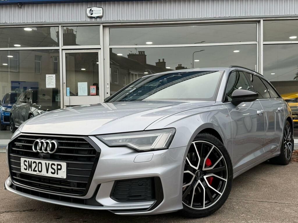 Audi A6 Avant 3.0 Tdi V6 50 Black Edition Estate Tipt Silver