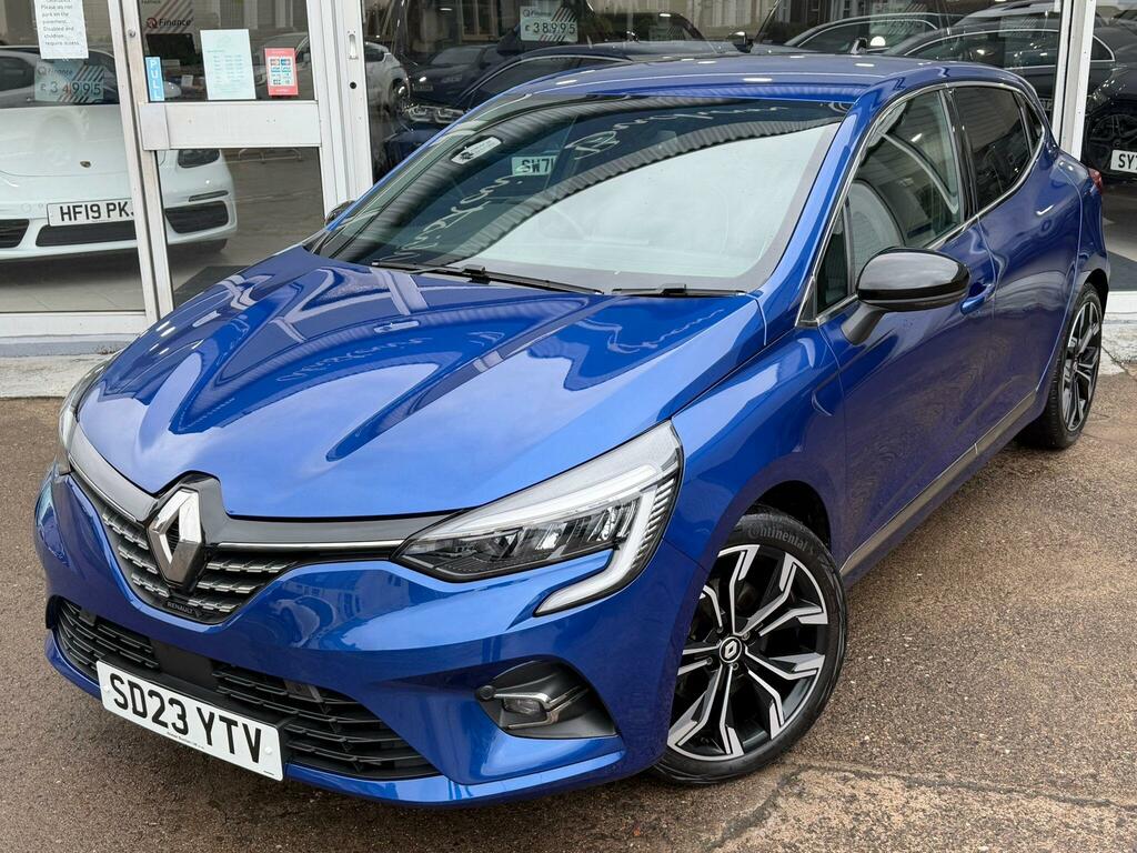 Renault Clio 1.6 E-tech Techno Euro 6 Ss SD23YTV Blue #5