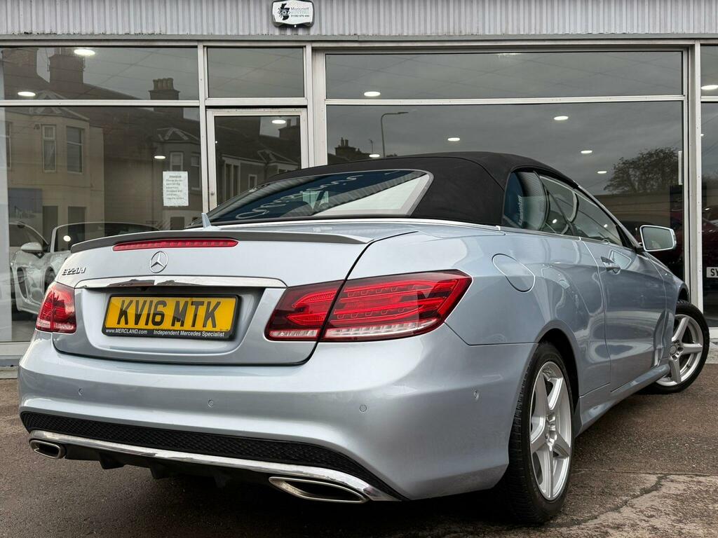 Mercedes-Benz E Class 2.1 E220d Amg Line Edition Premium Cabriolet G-t KV16MTK Silver #3