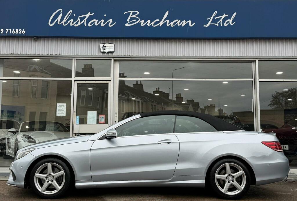 Mercedes-Benz E Class 2.1 E220d Amg Line Edition Premium Cabriolet G-t KV16MTK Silver #2