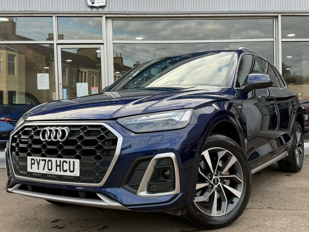 Audi Q5 2.0 Tdi 40 S Line S Tronic Quattro Euro 6 Ss Blue