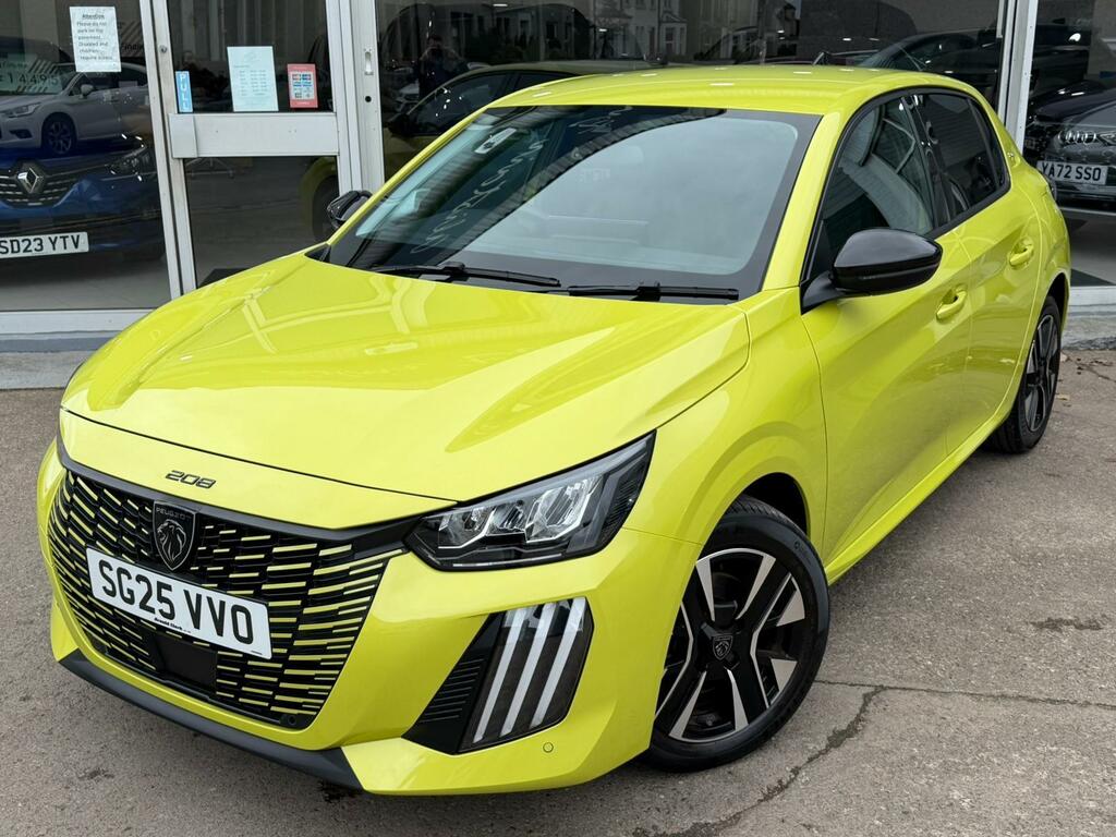 Peugeot 208 1.2 Puretech Allure Euro 6 Ss SG25VVO Yellow #5