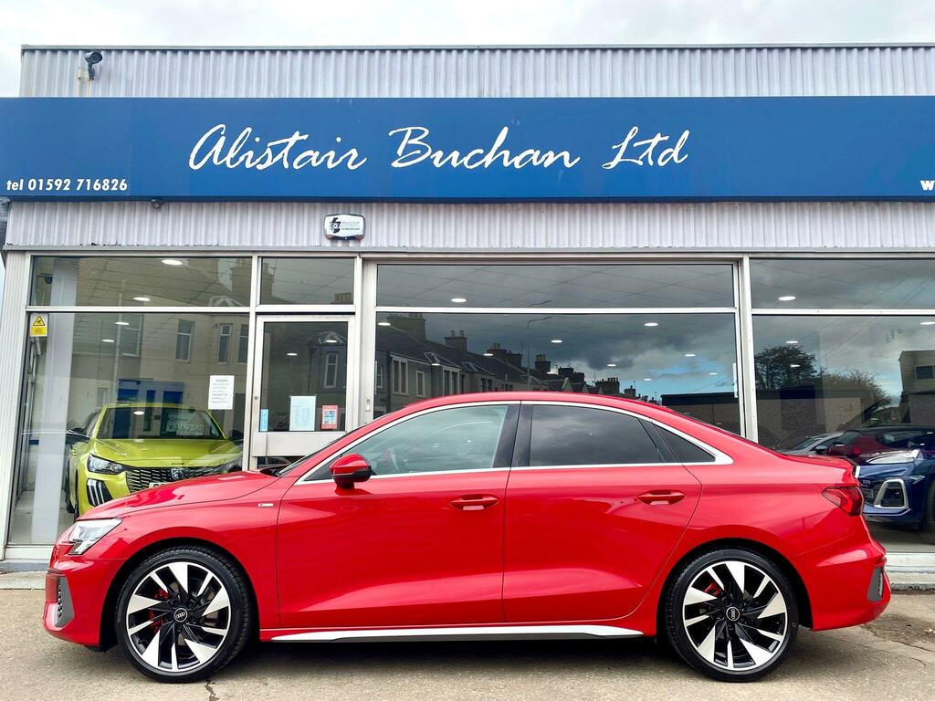 Audi A3 1.0 Tfsi 30 S Line Euro 6 Ss ST70YNO Red #2