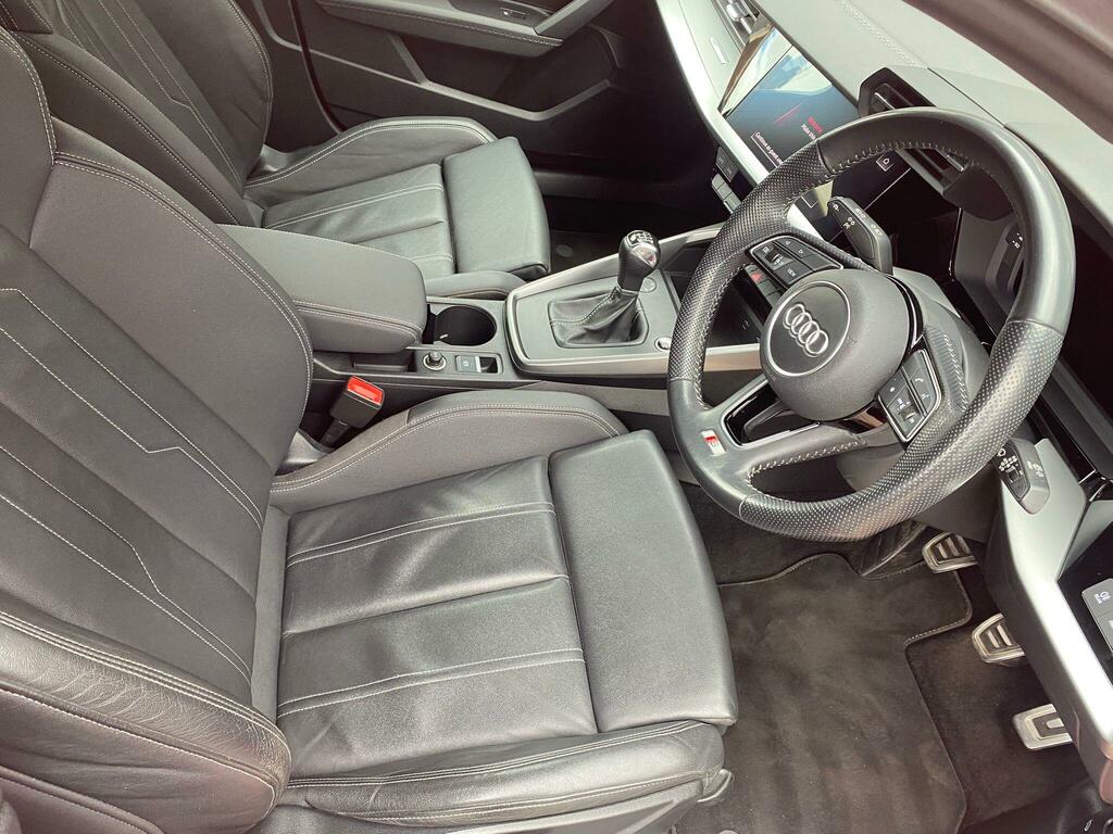 Audi A3 1.0 Tfsi 30 S Line Euro 6 Ss ST70YNO Red #6