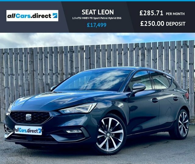 Seat Leon 1.5 Etsi Mhev Fr Sport Hybrid Dsg Grey