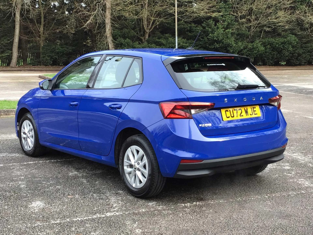 Skoda Fabia Se Comfort Mpi CU72WJE Blue #4