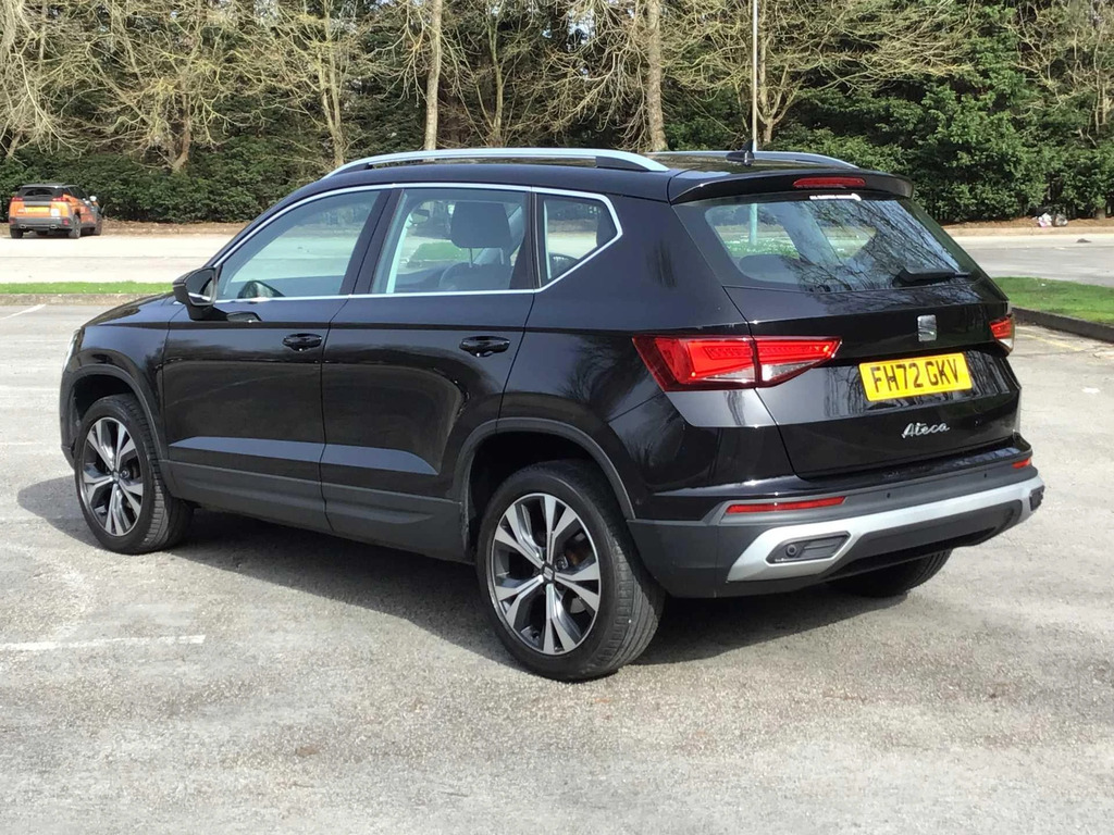 Seat Ateca Se Tech Ecomotive Tsi FH72GKV Black #4