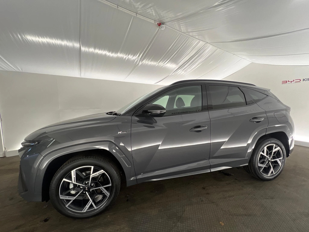 Hyundai Tucson 1.6 T-gdi N Line Euro 6 Ss VO74NJU Grey #4