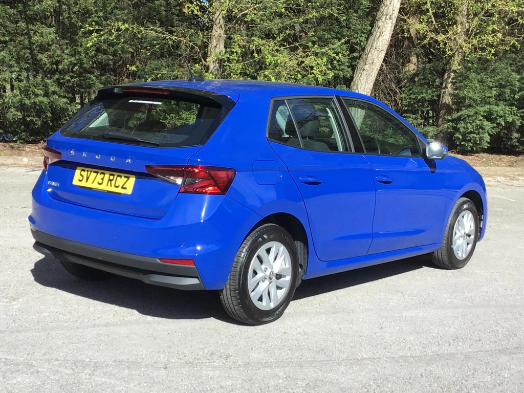 Skoda Fabia Se Comfort Tsi S-a SV73RCZ Blue #2