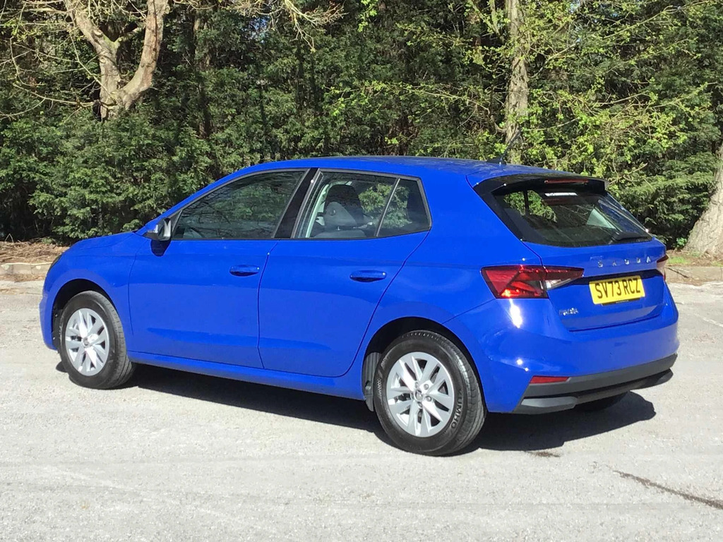 Skoda Fabia Se Comfort Tsi S-a SV73RCZ Blue #4