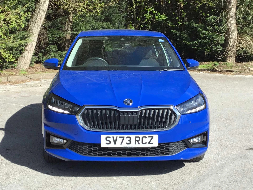 Skoda Fabia Se Comfort Tsi S-a SV73RCZ Blue #6