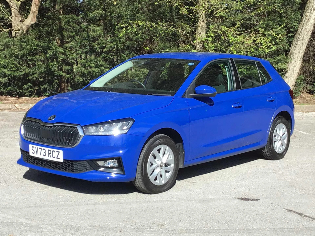 Skoda Fabia Se Comfort Tsi S-a SV73RCZ Blue #6