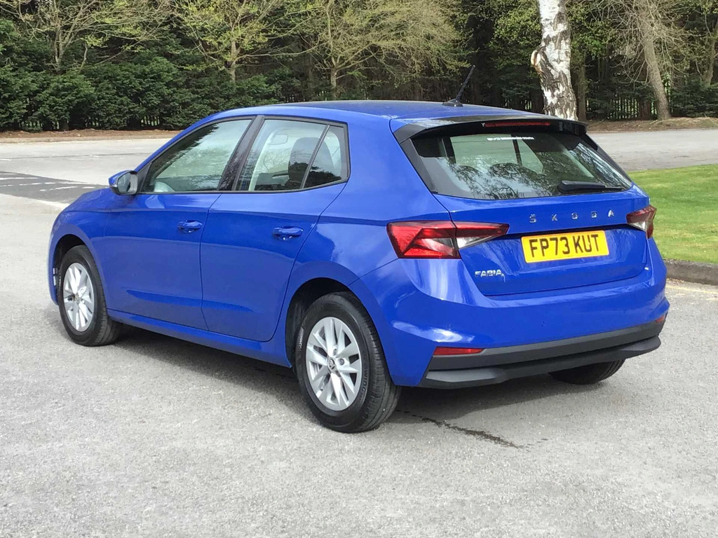 Skoda Fabia Se Comfort Tsi S-a FP73KUT Blue #4