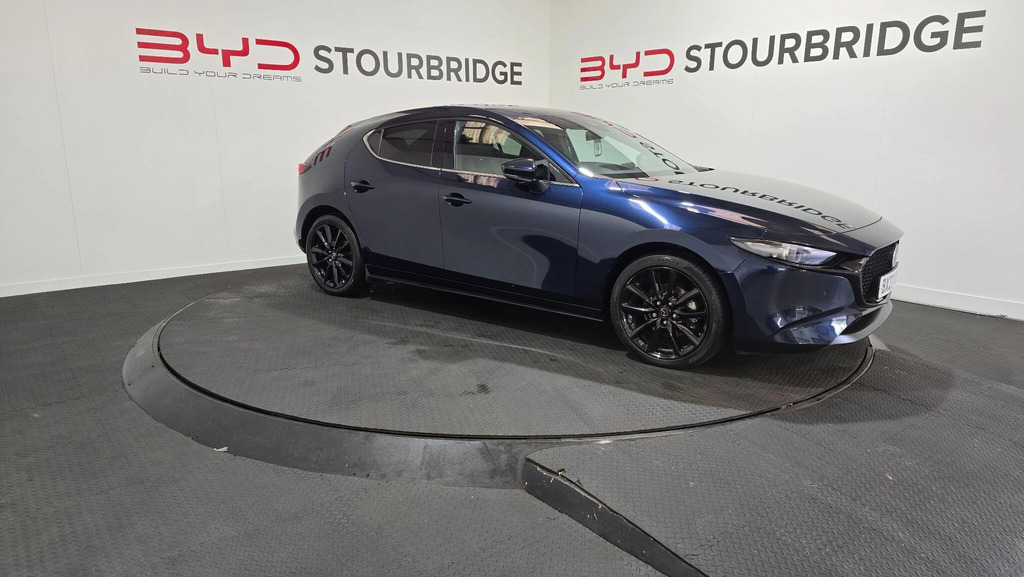 Mazda 3 2.0 E-skyactiv-x Mhev Gt Sport Tech Euro 6 Ss 5 BX22XWS Blue #6