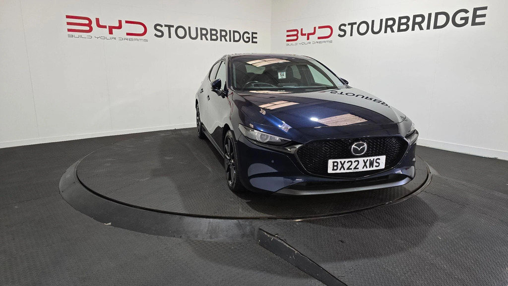 Mazda 3 2.0 E-skyactiv-x Mhev Gt Sport Tech Euro 6 Ss 5 Blue