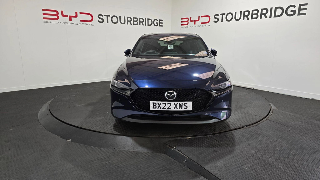 Mazda 3 2.0 E-skyactiv-x Mhev Gt Sport Tech Euro 6 Ss 5 BX22XWS Blue #2