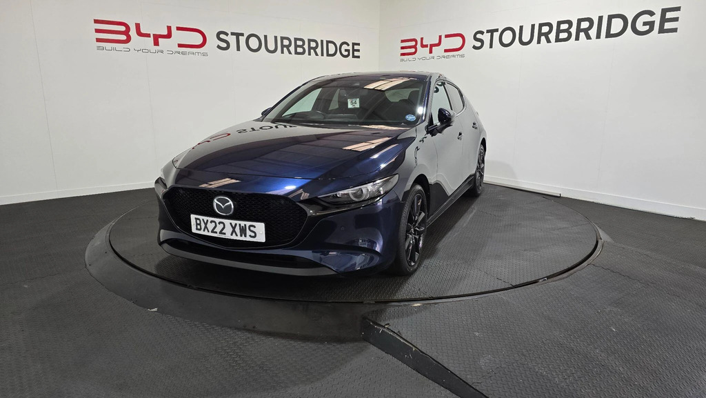 Mazda 3 2.0 E-skyactiv-x Mhev Gt Sport Tech Euro 6 Ss 5 BX22XWS Blue #3