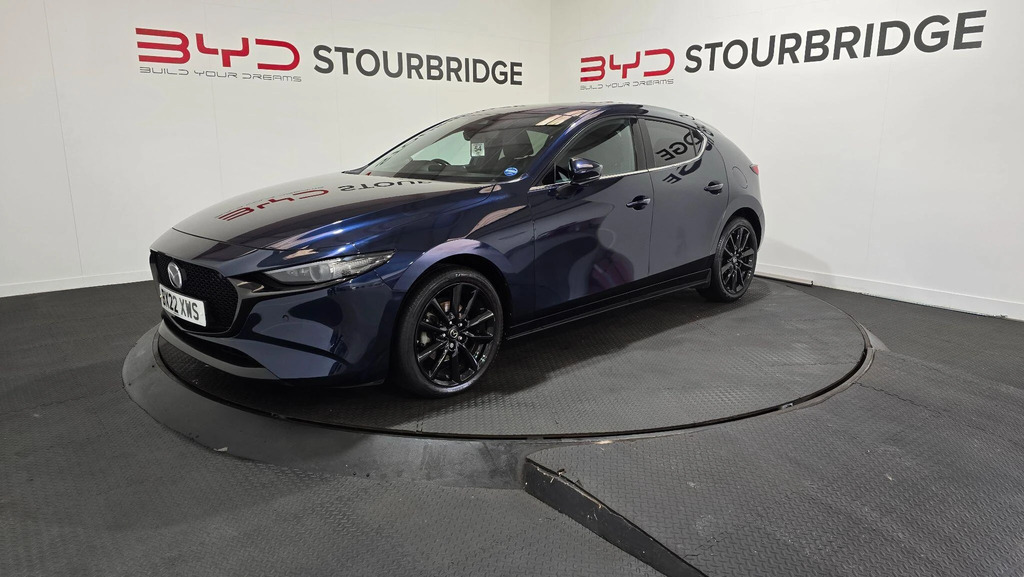 Mazda 3 2.0 E-skyactiv-x Mhev Gt Sport Tech Euro 6 Ss 5 BX22XWS Blue #5
