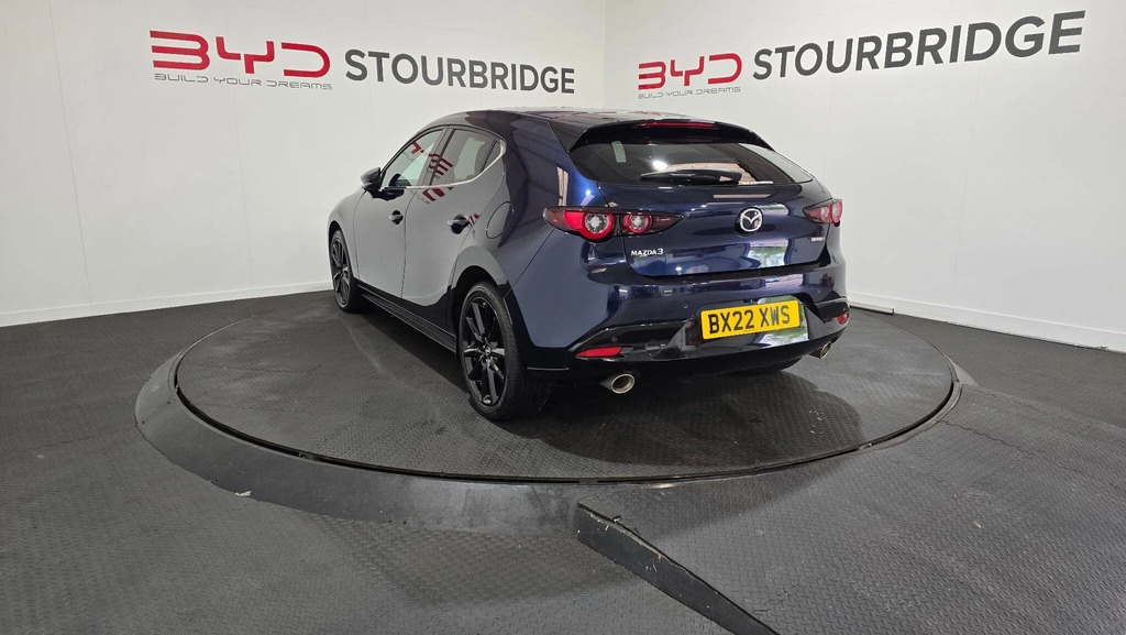 Mazda 3 2.0 E-skyactiv-x Mhev Gt Sport Tech Euro 6 Ss 5 BX22XWS Blue #6