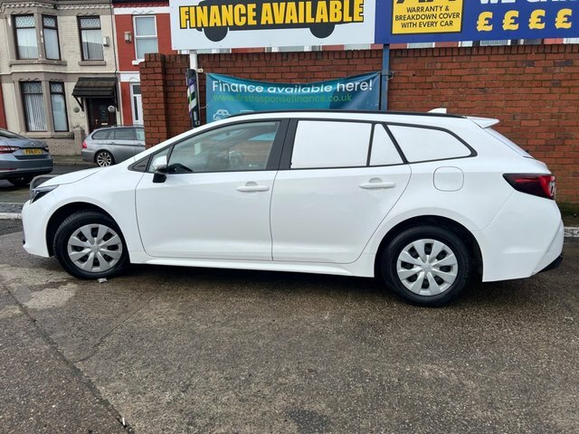 Toyota Corolla 1.8 Vvt-h Car Derived Van Hybrid Cvt Eu YE73KXP White #4