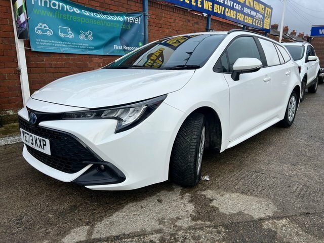 Toyota Corolla 1.8 Vvt-h Car Derived Van Hybrid Cvt Eu YE73KXP White #3