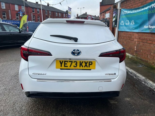 Toyota Corolla 1.8 Vvt-h Car Derived Van Hybrid Cvt Eu YE73KXP White #6