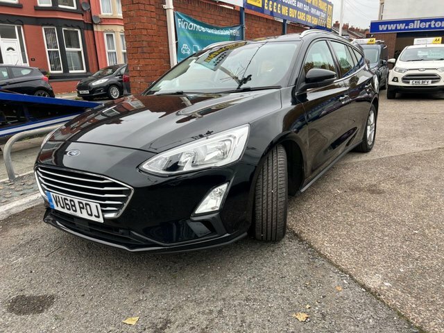 Ford Focus 1.5 Ecoblue Zetec Estate Euro 6 VU68POJ Black #3
