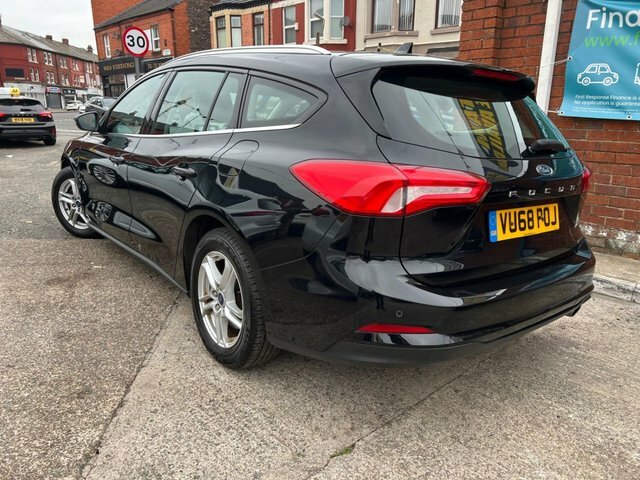 Ford Focus 1.5 Ecoblue Zetec Estate Euro 6 VU68POJ Black #5