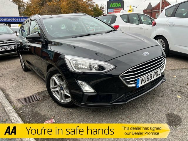 Ford Focus 1.5 Ecoblue Zetec Estate Euro 6 VU68POJ Black