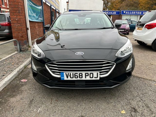 Ford Focus 1.5 Ecoblue Zetec Estate Euro 6 VU68POJ Black #2