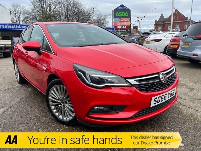 Vauxhall Astra 1.4I Turbo Elite Nav Hatchback E Red